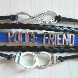 🚔police friend bracelet👮‍♂️